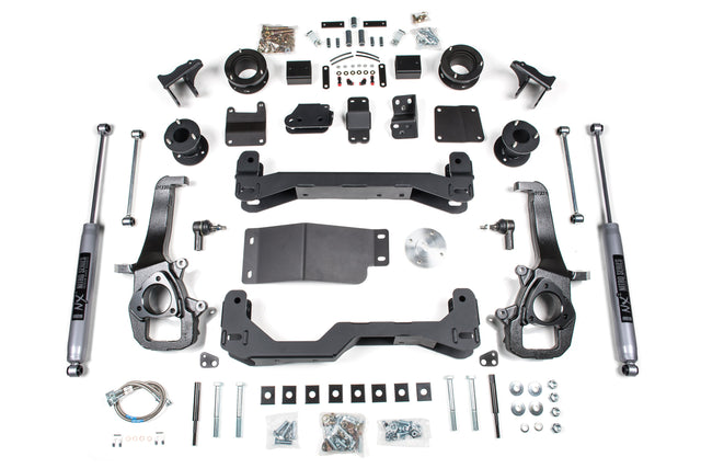 4 Inch Lift Kit - Ram 1500 W/ Air Ride (13-18) 4WD BDS Suspension Suspension Lift Kit  AXOPROS