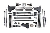 4 Inch Lift Kit W/ 4-Link - Ford F250/F350 Super Duty (11-16) 4WD - Gas BDS Suspension Suspension Lift Kit  AXOPROS