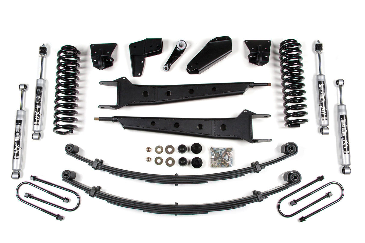 4 Inch Lift Kit W/ Radius Arm - Ford F100/F150 (80-96) 4WD BDS Suspension Suspension Lift Kit  AXOPROS