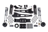 4 Inch Lift Kit W/ Radius Arm - Ram 3500 W/ Rear Air Ride (19-24) 4WD - Diesel BDS Suspension Suspension Lift Kit  AXOPROS