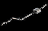 Borla 21-22 Ford Bronco 2.7L 2DR/4DR T-304 Stainless Steel Cat-Back S-Type Exhaust - Brushed Borla Catback  AXOPROS