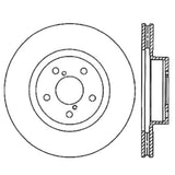 Stoptech 06-08 Subaru Legacy Wagon/Sedan 2.5i Front Cyro Performance Rotor Stoptech Brake Rotors - Drilled  AXOPROS