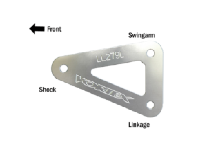 Vortex Racing Vortex Racing 08-23 Honda CBR1000 RR Lowering Link Kit- Silver Lowering Springs aftermarket performance part