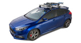 Rhino-Rack Universal Ski/Snowboard Carrier - Fits 4 Pairs of Skis or 2 Snowboards - Black Rhino-Rack Winter Sport Racks  AXOPROS