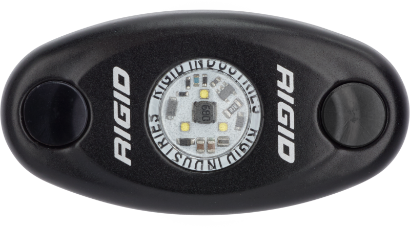 Rigid Industries A-Series Light - Black - Low Strength - Natural White Rigid Industries Light Bars & Cubes  AXOPROS