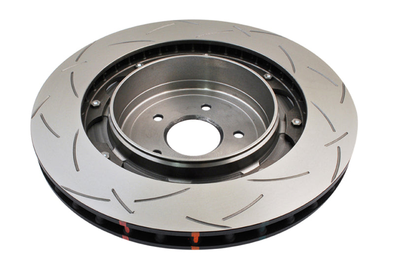 DBA 09+ Nissan GTR R-35 Rear Slotted 5000 Series 2 Piece Rotor Assembled w/ Black Hat DBA Brake Rotors - 2 Piece  AXOPROS