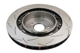 DBA 09+ Nissan GTR R-35 Rear Slotted 5000 Series 2 Piece Rotor Assembled w/ Black Hat DBA Brake Rotors - 2 Piece  AXOPROS