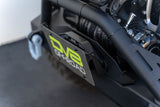 DV8 Offroad Fairlead Mounted Flip-Up License Plate Bracket DV8 Offroad License Plate Relocation  AXOPROS