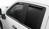 AVS 2019 Chevrolet Silverado 1500 Crew Cab Pickup Ventvisor In-Channel 4pc - Smoke AVS Wind Deflectors  AXOPROS