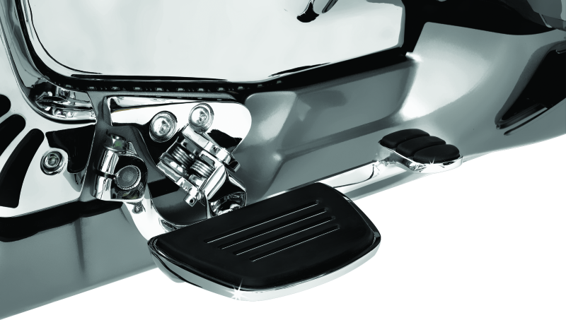 Kuryakyn Premium Mini Boards With Comfort Drop Mounts 01-17 GL1800 Chrome Kuryakyn Running Boards  AXOPROS