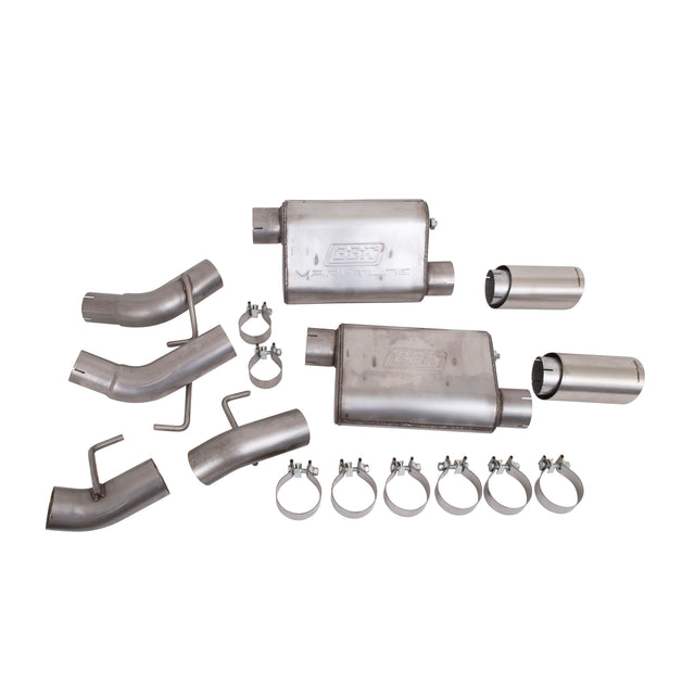 BBK CAMARO SS 6.2L VARITUNE AXLE BACK EXHAUST KIT (STAINLESS) BBK Performance Parts Exhaust System Kit  AXOPROS