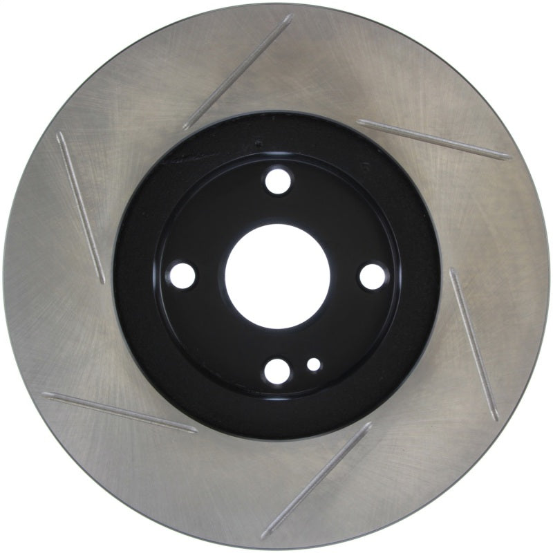 StopTech Power Slot 01-05 Mazda Miata Sport Suspension/Turbo SportStop Slotted Front Left Rotor Stoptech Brake Rotors - Slotted  AXOPROS