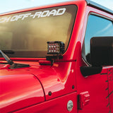 Rigid Industries 2018 Jeep JL - A-Pillar Mount Kit - Mounts Set of D / D-SS / SR-M / Ignite Series Rigid Industries Light Mounts  AXOPROS