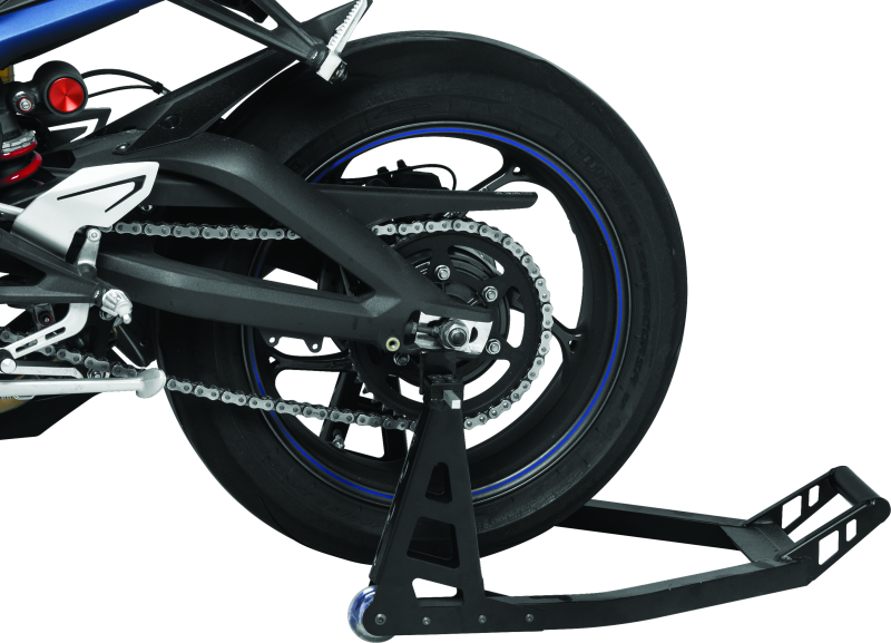 BikeMaster Universal Aluminum Stand - Rear - Black BikeMaster Bike Racks  AXOPROS