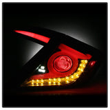 Spyder 16-18 Honda Civic 4 Door Light Bar LED Tail Lights - Black Smoke (ALT-YD-HC164D-LB-BSM) SPYDER Tail Lights  AXOPROS