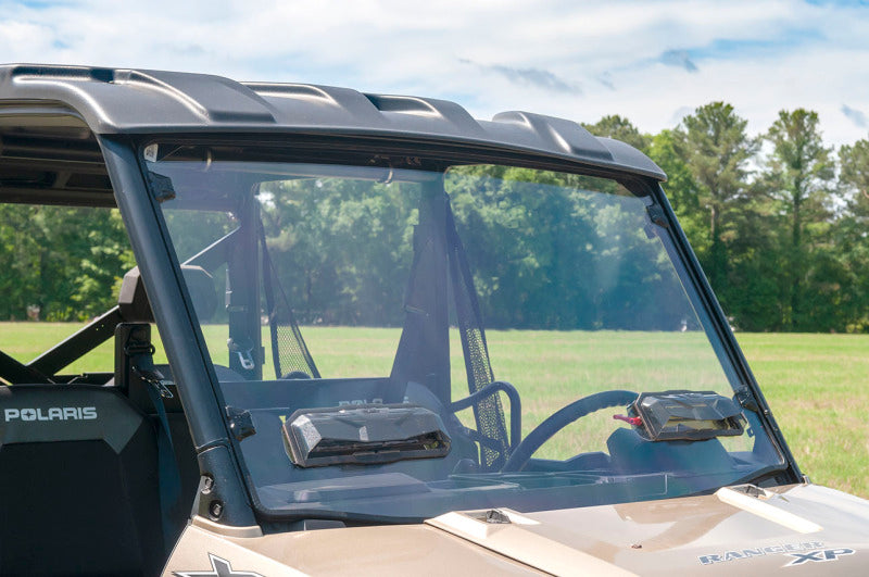 Seizmik 15-23 Polaris Ranger 500/ 570/ EV Mid-Size Profit Tool-Less Windshield Vented HC Seizmik Windshields  AXOPROS
