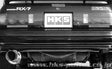 HKS SILENT Hi-POWER TURBO E-FC3S 13B-T HKS Catback  AXOPROS