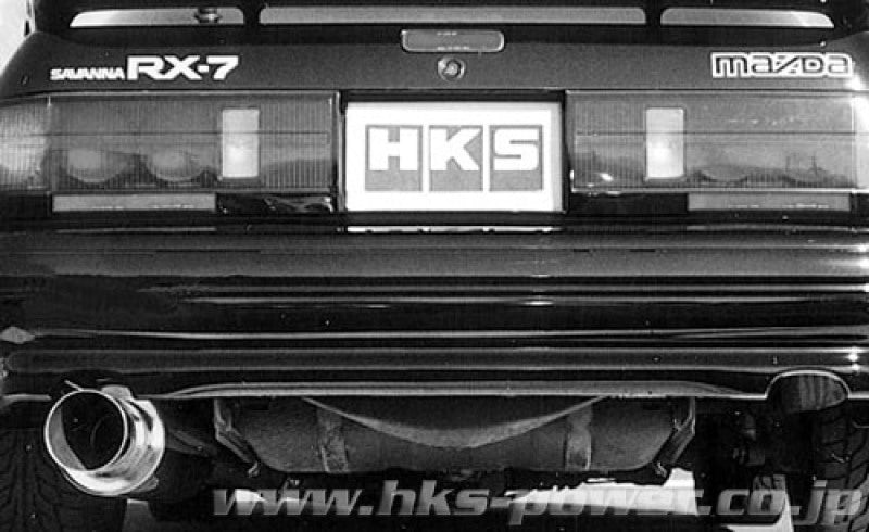 HKS SILENT Hi-POWER TURBO E-FC3S 13B-T HKS Catback  AXOPROS