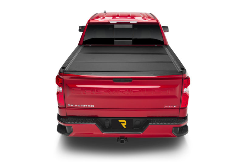 UnderCover 19-20 Chevy Silverado 1500 5.8ft (w/ or w/o MPT) Armor Flex Bed Cover - Black Textured Undercover Bed Covers - Folding  AXOPROS