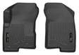 Husky Liners 07-12 Dodge Caliber / 07-12 Jeep Compass WeatherBeater Front Row Black Floor Liners Husky Liners Floor Mats - Rubber  AXOPROS