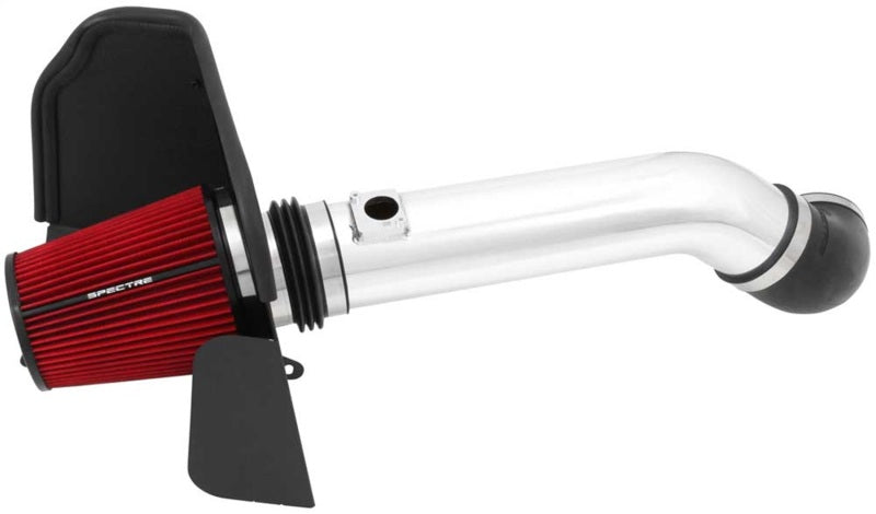 Spectre 11-13 GM 2500HD/3500HD V8-6.0L F/I Air Intake Kit - Polished w/Red Filter Spectre Cold Air Intakes  AXOPROS