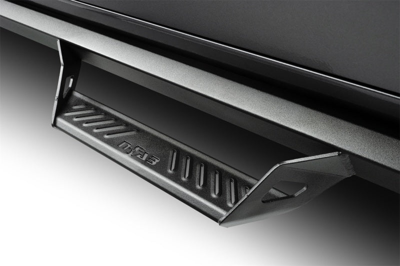 N-Fab 2022 Toyota Tundra Crew Max Cab All Beds SRW Predator Pro Steps Textured Black w/o Bed Access N-Fab Nerf Bars  AXOPROS