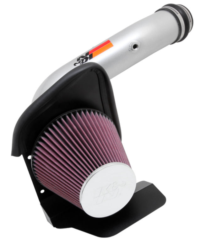 K&N 10-11 Ford Taurus 3.5L V6 Silver Typhoon Cold Air Intake K&N Engineering Cold Air Intakes  AXOPROS