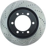 StopTech Slotted & Drilled Sport Brake Rotor Stoptech Brake Rotors - Slot & Drilled  AXOPROS
