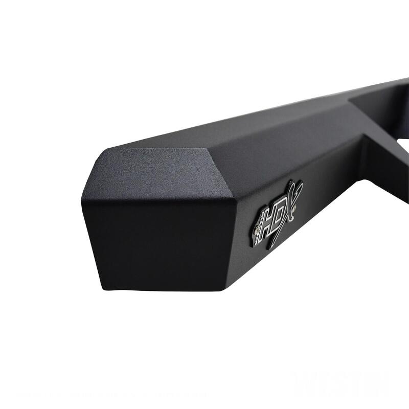 Westin 04-13 Chevy Silverado 1500 Crew Cab 2004-2013 HDX Drop Nerf Step Bars - Textured Black Westin Nerf Bars  AXOPROS