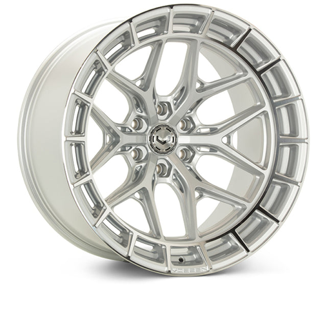 Vossen HFX-6 22x9.5 - 6x139.7 - ET20 - Deep - 106.1 - Silver Polished Wheel Vossen Wheels - Forged  AXOPROS