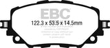 EBC 15-17 Mazda Miata MX-5 Yellowstuff Front Brake Pads EBC Brake Pads - Performance  AXOPROS