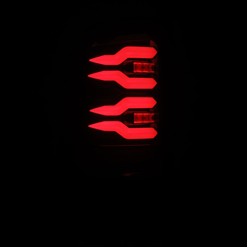 AlphaRex AlphaRex 94-01 Dodge Ram 1500/2500/3500 LUXX-Series LED Tail Lights - Black/Red Tail Lights aftermarket performance part