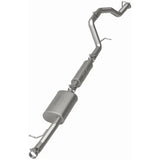 MagnaFlow 12-18 Jeep Wrangler 2.5in Overland Series Cat-Back Exhaust Magnaflow Catback  AXOPROS
