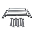 Go Rhino 19-21 Jeep Gladiator XRS Overland Xtreme Rack - Box 1 (Req. gor5950000T-02) Go Rhino Truck Bed Rack  AXOPROS