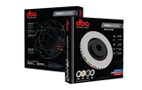 DBA 2015 Ford Mustang EcoBoost/GT w/o Brembo Calipers Rear Slotted 4000 Series Rotor DBA Brake Rotors - Slotted  AXOPROS