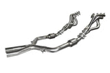 Kooks 05-10 Ford Mustang GT Manual 1 5/8in x 2 1/2in SS Long Tube Headers and OEM Catted SS X Pipe Kooks Headers Headers & Manifolds  AXOPROS