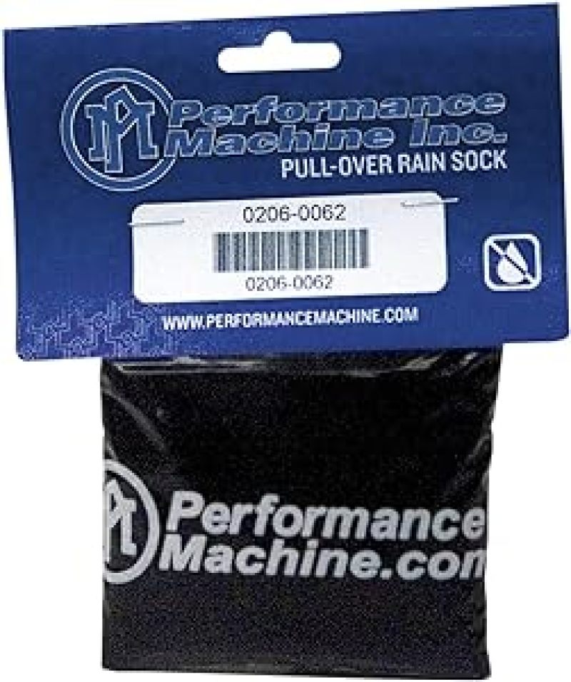 Performance Machine Fast Air Intake Solution Rain Sock Performance Machine Air Filters - Direct Fit  AXOPROS
