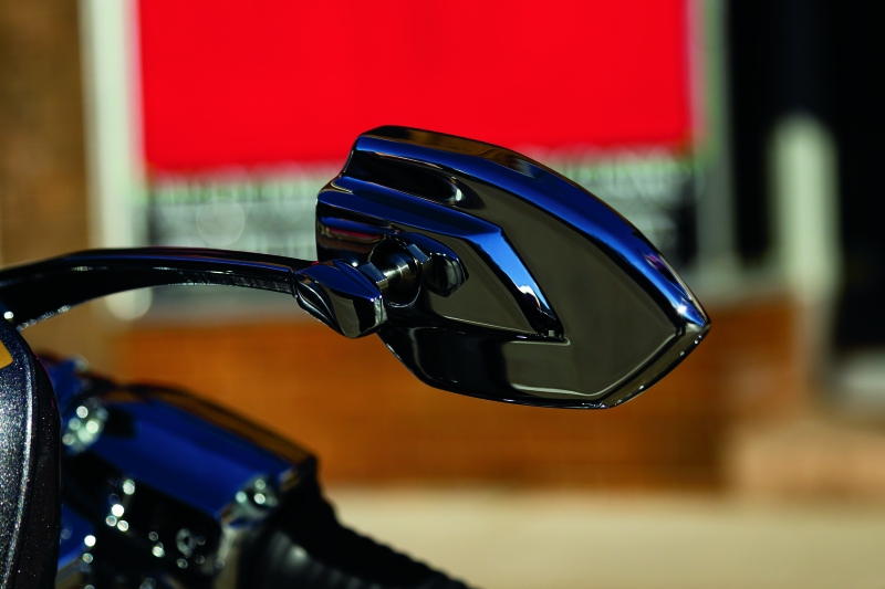 Kuryakyn Phantom Mirrors Gloss Black Kuryakyn Rear View Mirrors  AXOPROS