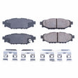 Power Stop 13-16 Subaru BRZ Rear Z17 Evolution Ceramic Brake Pads w/Hardware PowerStop Brake Pads - OE  AXOPROS