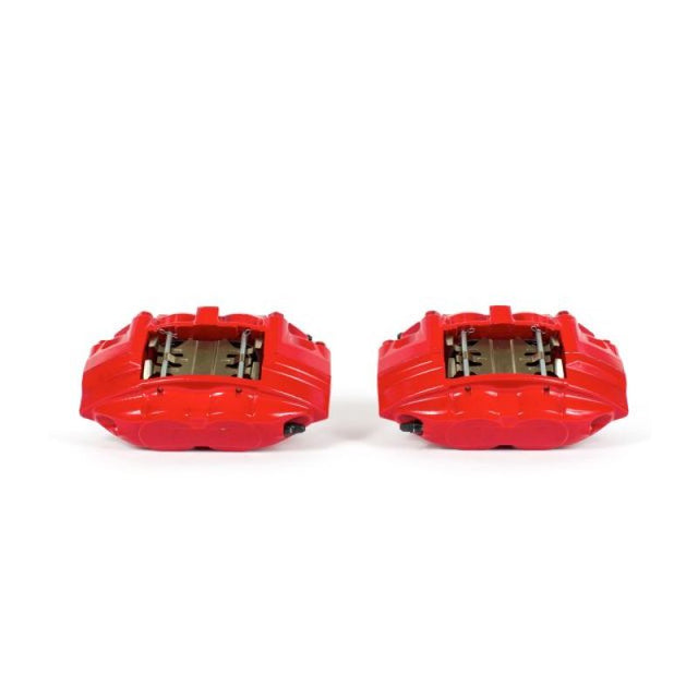 Power Stop 09-19 Nissan 370Z Front Red Calipers w/o Brackets - Pair PowerStop Brake Calipers - Perf  AXOPROS