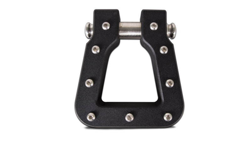 Body Armor 4x4 Mega D-Ring Black Single Body Armor 4x4 Tow Hooks  AXOPROS