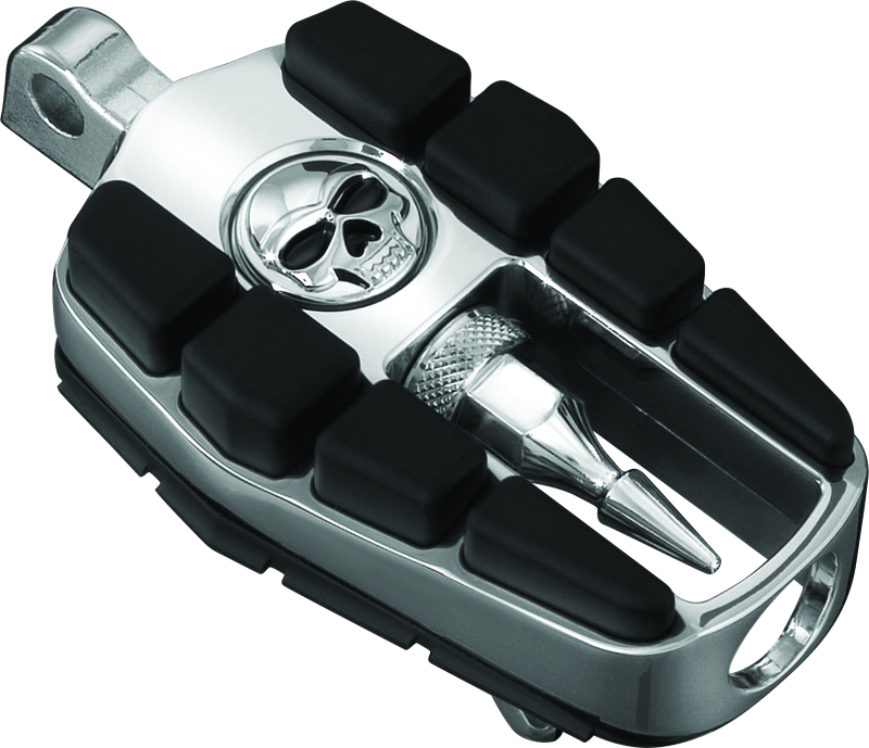 Kuryakyn Zombie Pegs With Male Mount Chrome Kuryakyn Footpegs  AXOPROS