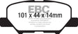 EBC 14+ Mazda 3 2.0 (Mexico Build) Yellowstuff Rear Brake Pads EBC Brake Pads - Performance  AXOPROS