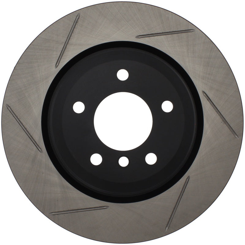 StopTech Power Slot 06 BMW 330 Series / 07-09 335 Series Rear Right Slotted Rotor Stoptech Brake Rotors - Slotted  AXOPROS