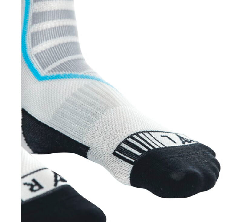 Dainese Dry Long Socks Black/Blue Size - 42/44 Dainese Footwear  AXOPROS