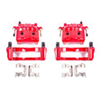 Power Stop 16-17 Subaru Crosstrek Front Red Calipers w/Brackets - Pair PowerStop Brake Calipers - Perf  AXOPROS