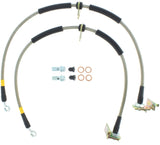 StopTech Stainless Steel Front Brake lines for Mazda 6 Stoptech Brake Line Kits  AXOPROS