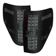 Spyder Ford F150 09-14 LED Tail Lights Black Smoke ALT-YD-FF15009-LED-BSM SPYDER Tail Lights  AXOPROS