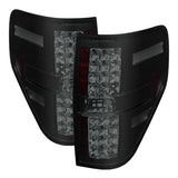 Spyder Ford F150 09-14 LED Tail Lights Black Smoke ALT-YD-FF15009-LED-BSM SPYDER Tail Lights  AXOPROS