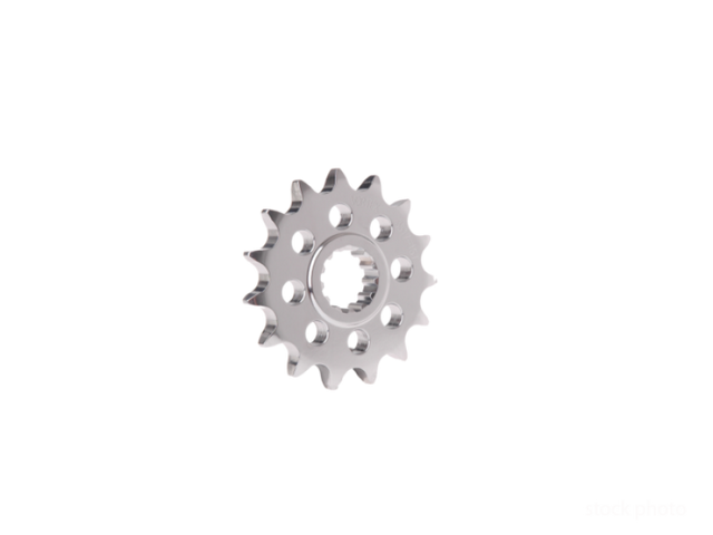 Vortex Racing Vortex Racing Steel Front Sprocket 520 15 Tooth- Silver Sprockets aftermarket performance part